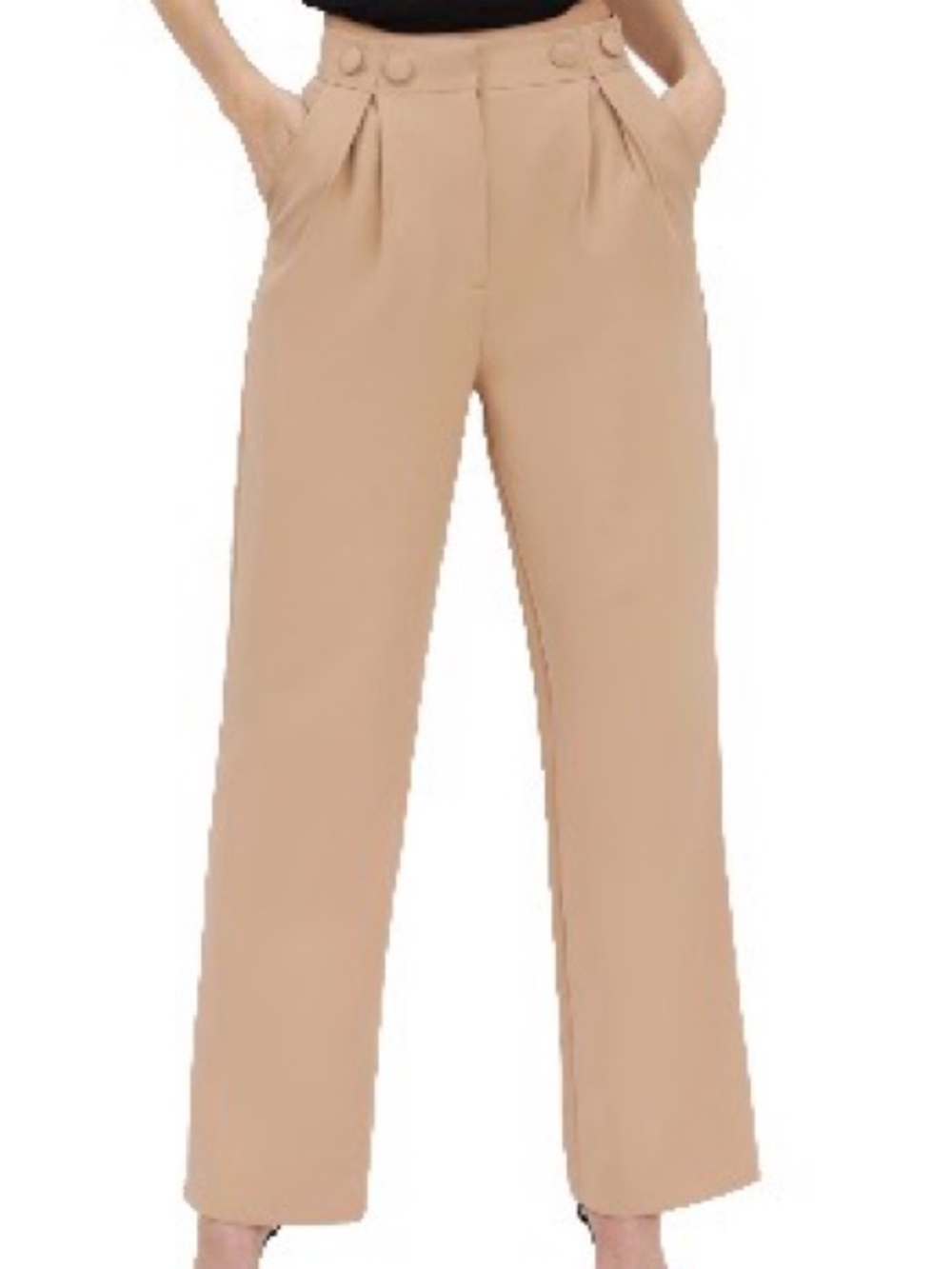 4th & Reckless High-Rise Wide Leg Tailored Pants